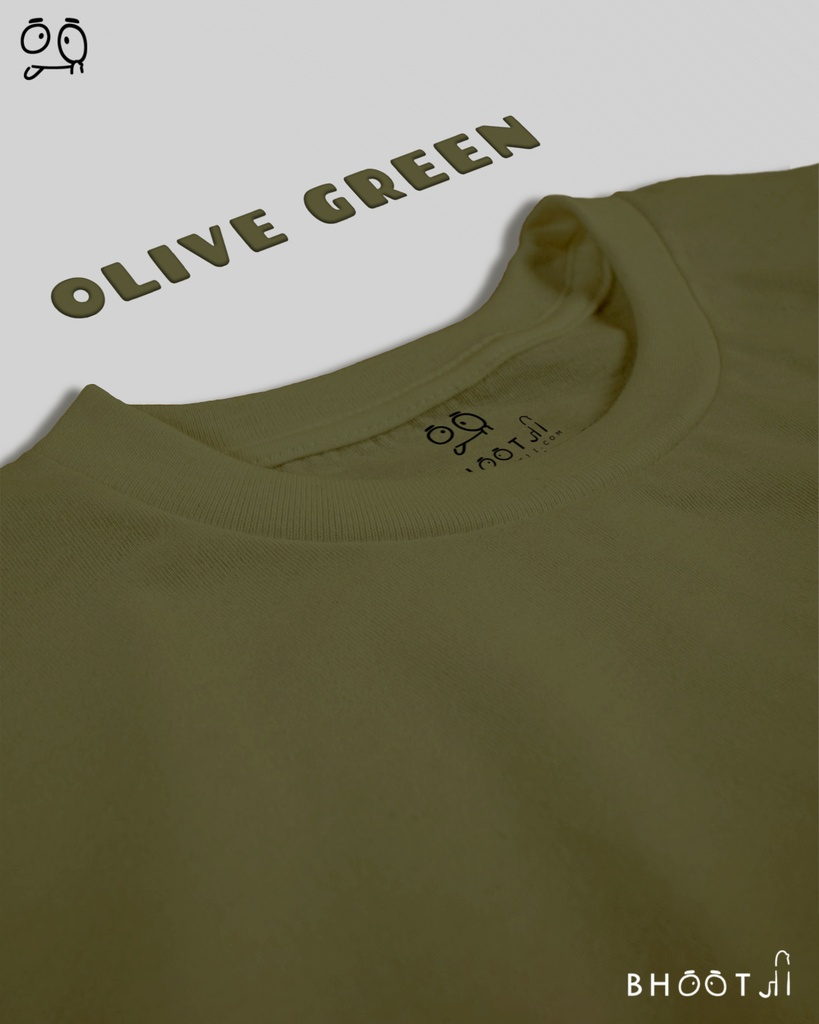 Olive Green Oversized T-shirt