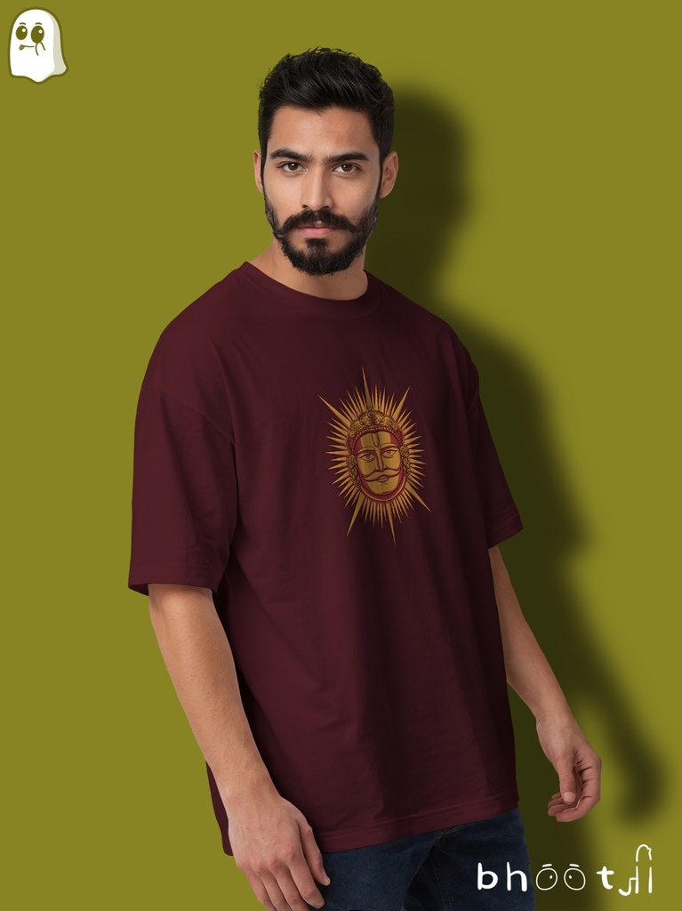 Maharana Pratap Ji Oversized T-shirt