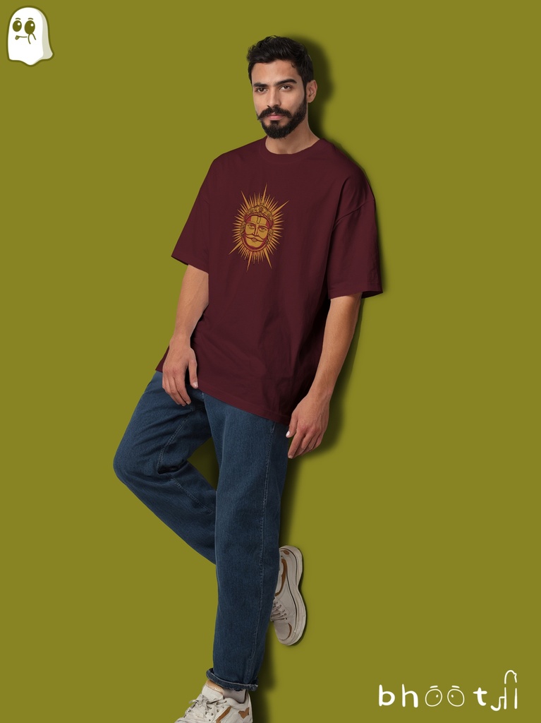 Maharana Pratap Ji Oversized T-shirt